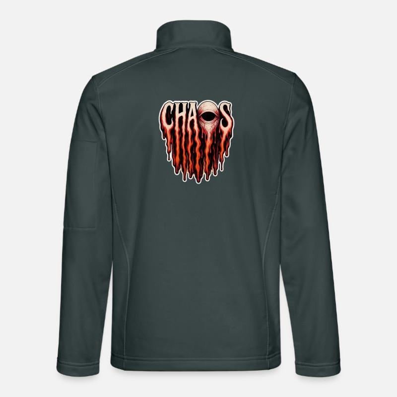 Chaos – Gotisches Horror-Design Unisex Softshelljacke