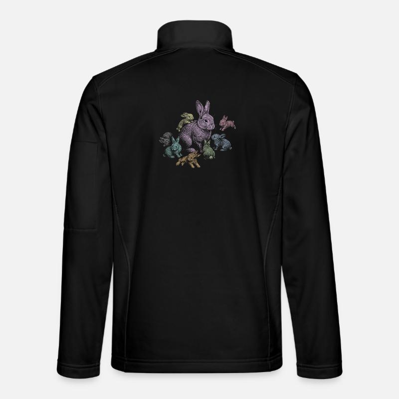 Rabbit - Unisex Softshell Jacket - black