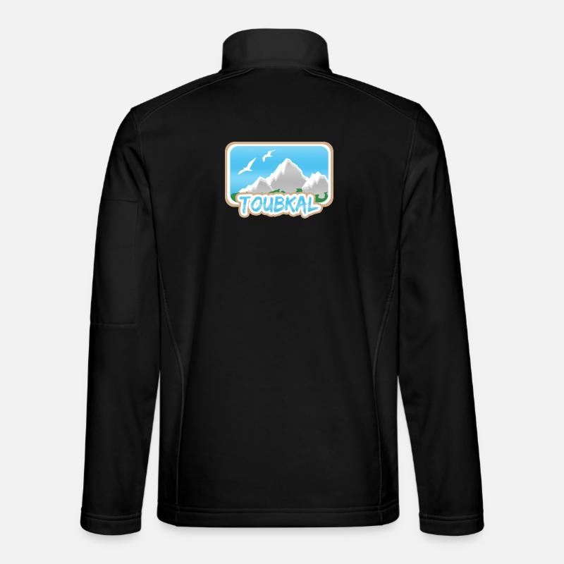 Toubkal - Unisex Softshell Jacket - black