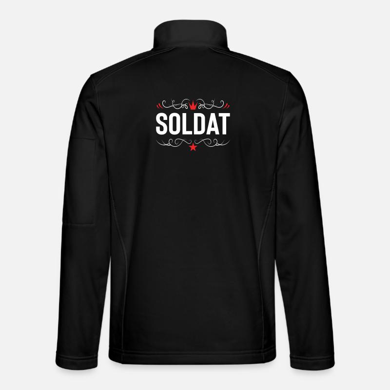 Soldier Profession - Unisex Softshell Jacket - black