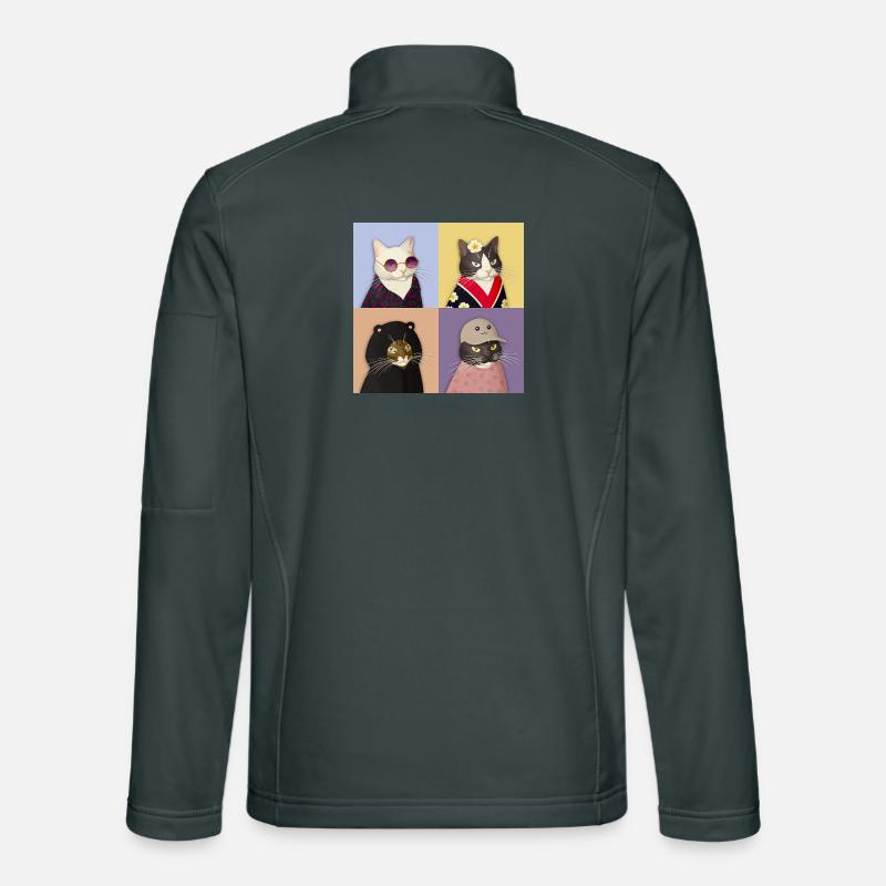 Cat Couture Quartett Unisex Softshelljacke