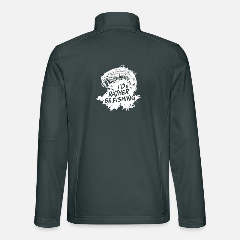 Je préférerais pêcher Veste en tissu softshell Unisexe