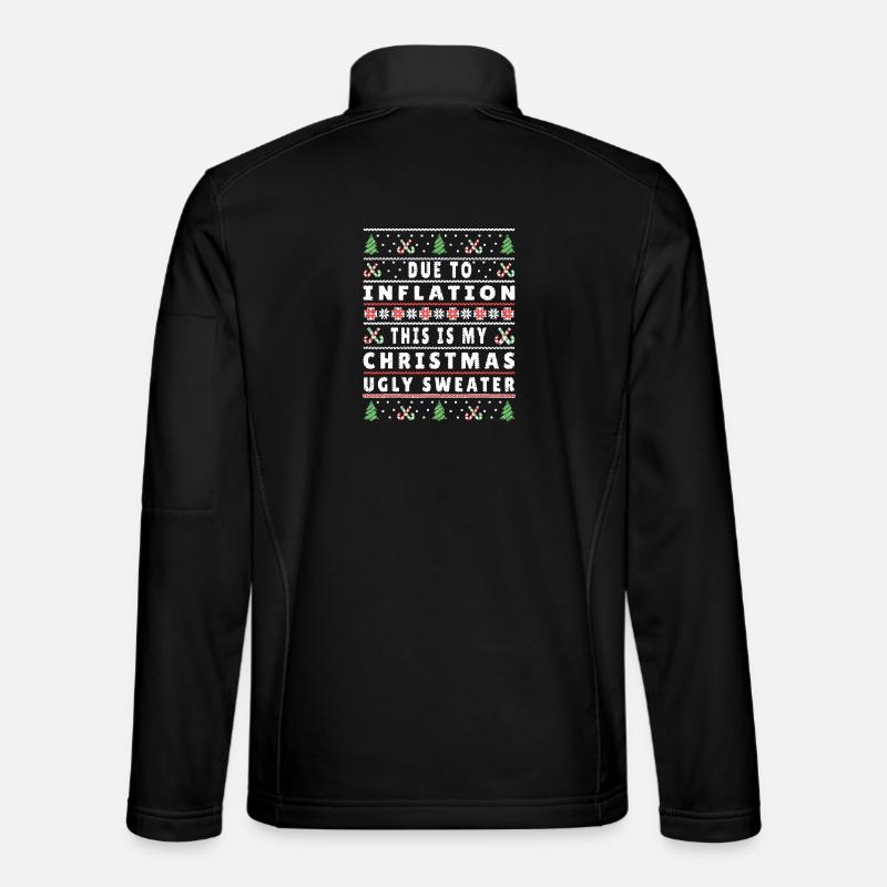 Inflation Weihnachten Hässlicher Pullover - Unisex Softshelljacke - Schwarz