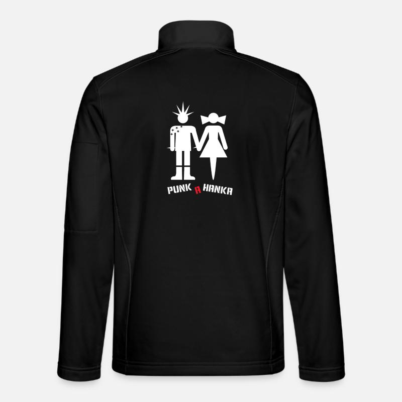 PUNK A HANKA - Unisex Softshell Jacket - black