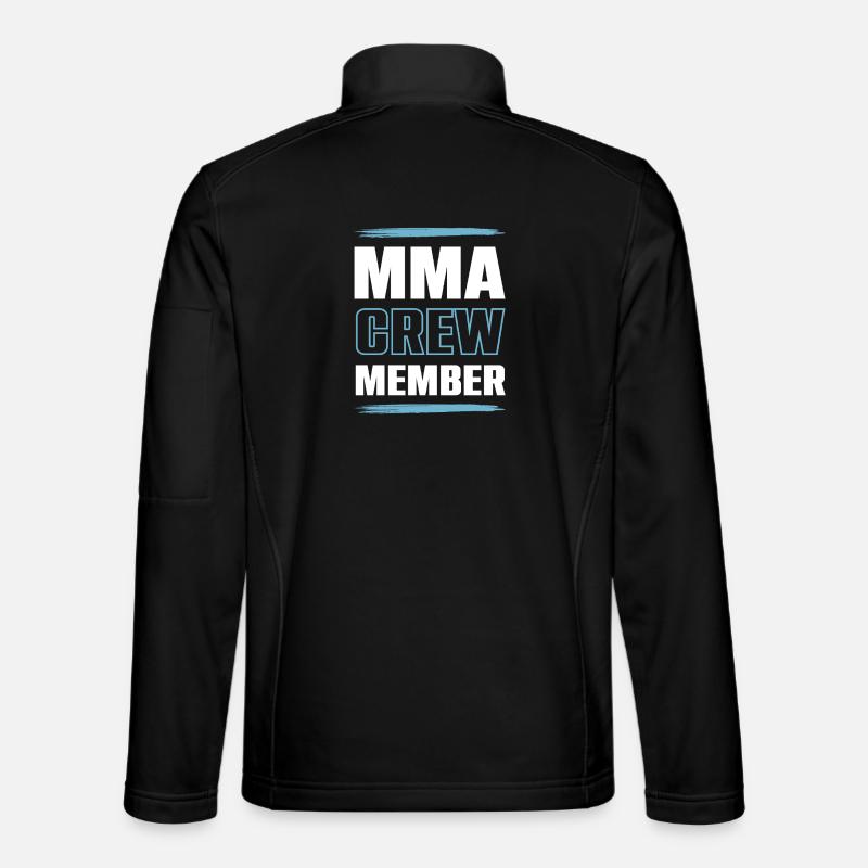 Mma Crew - Unisex Softshell Jacket - black