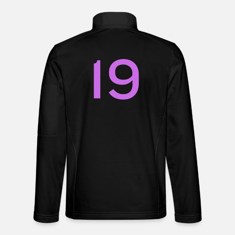 19 - Unisex Softshell Jacket - black