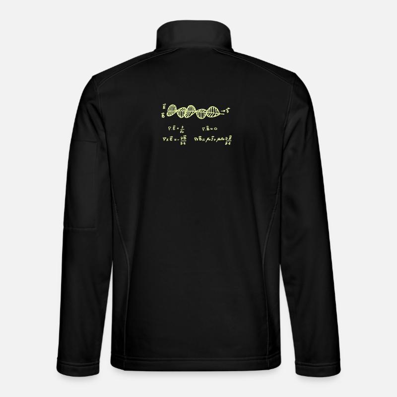 Maxwells Gleichungen - Unisex Softshelljacke - Schwarz