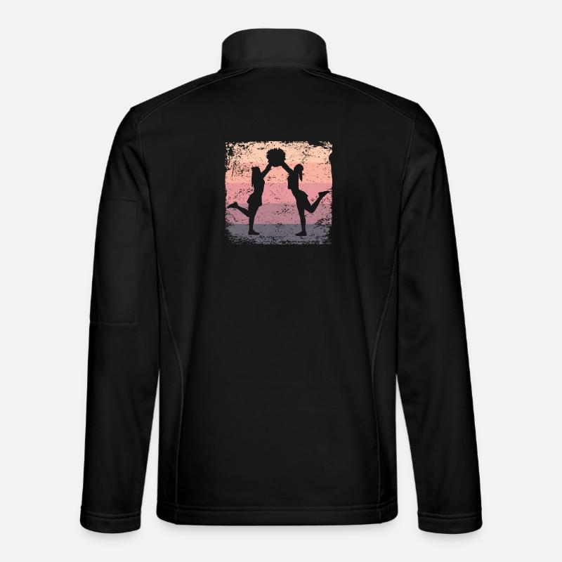 Cheerleader Cheer Mom Cheerleading - Unisex Softshelljacke - Schwarz