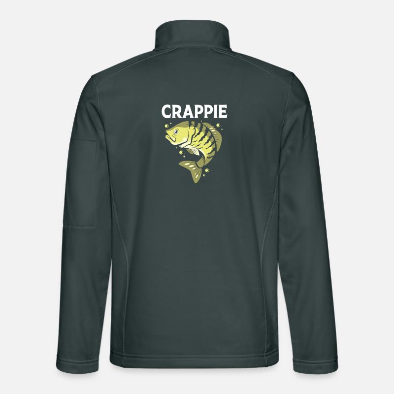 Crappie Fish Perch Sunfish Unisex Softshell Jacket