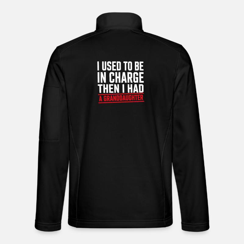 Früher Chef Jetzt Großmutter - Unisex Softshell Jacket - black