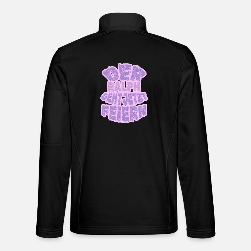 Ralph - Unisex Softshelljacke - Schwarz
