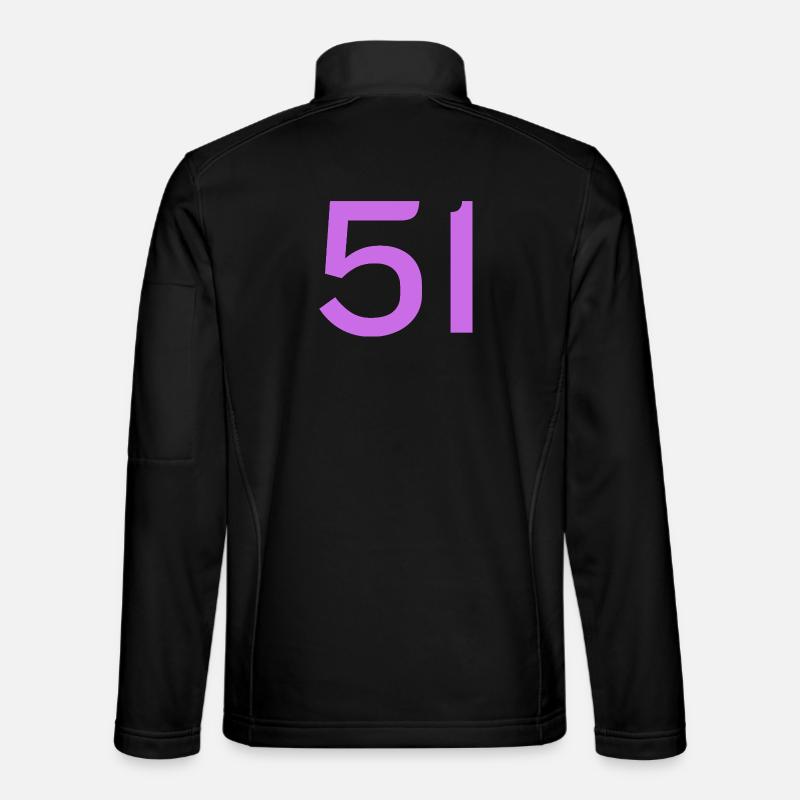 51 - Unisex Softshell Jacket - black