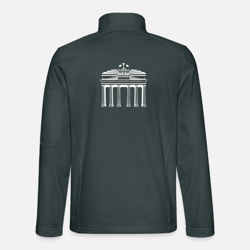 Brandenburger Tor Berlin Sehenswürdigkeit Unisex Softshelljacke