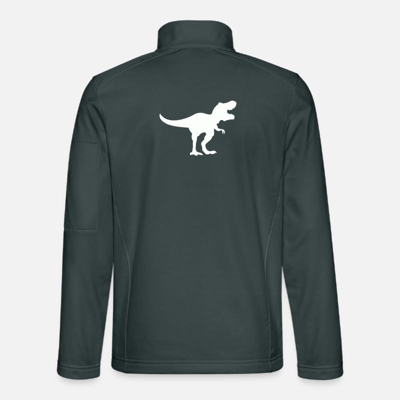 dinosaurier_trex Veste en tissu softshell Unisexe