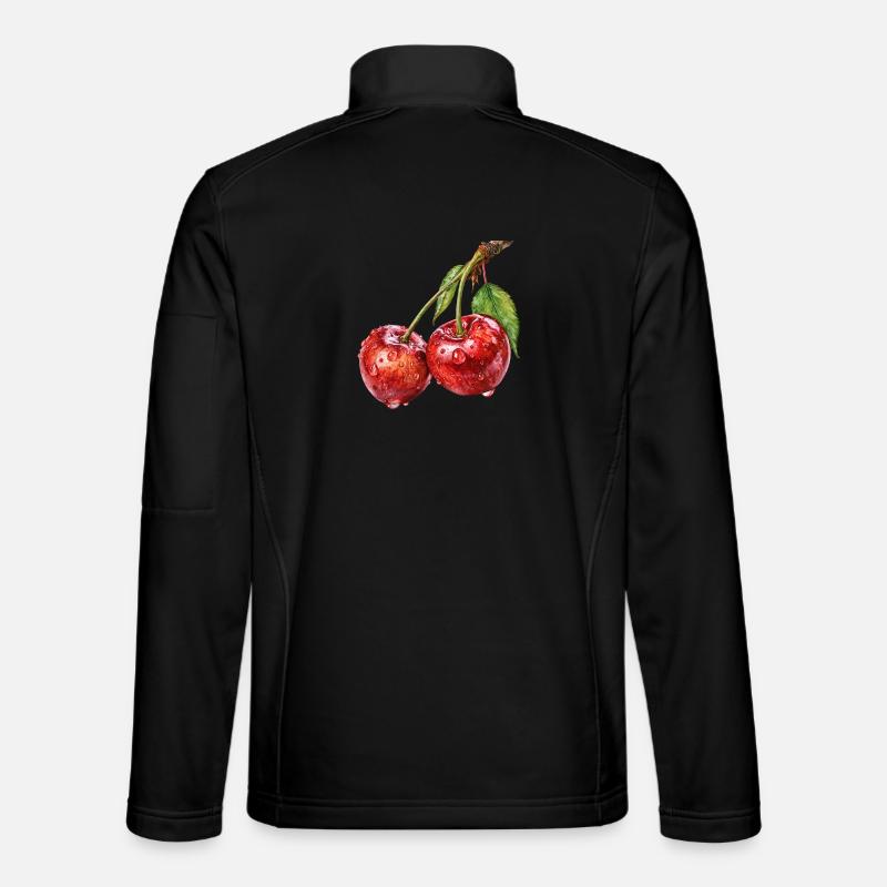 cerise Veste en tissu softshell Unisexe