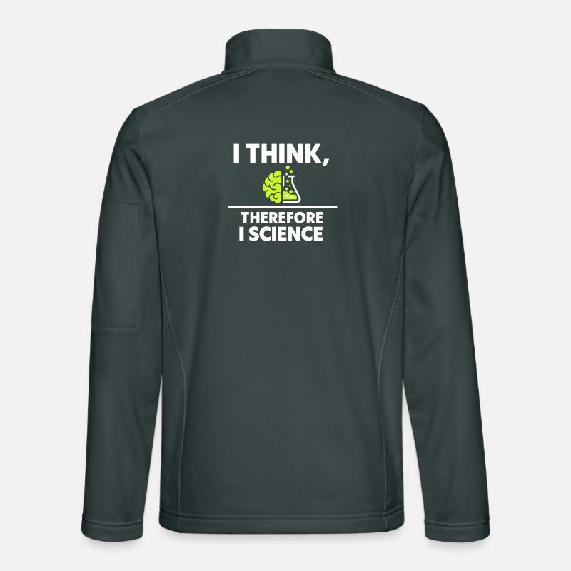 Je pense, donc de la science Veste en tissu softshell Unisexe