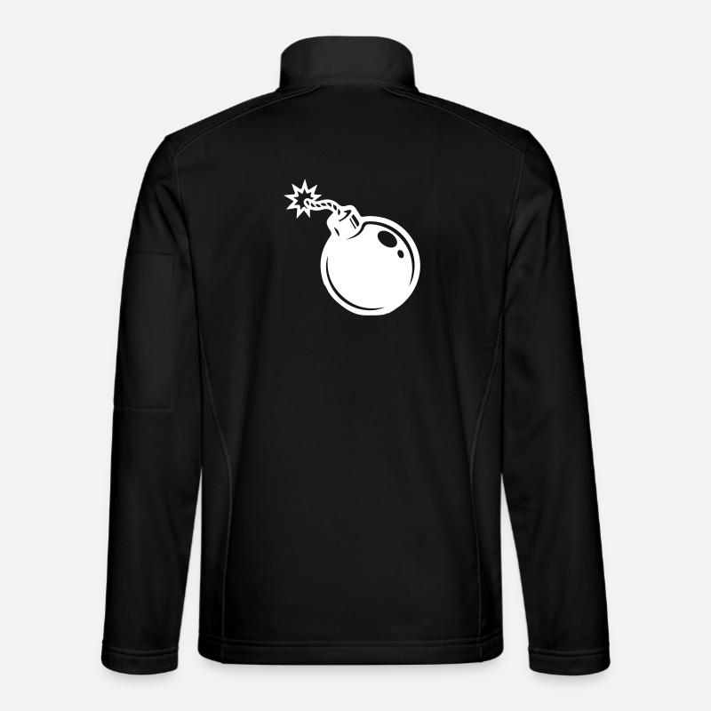 Bomb Icon Unisex Softshell Jacket