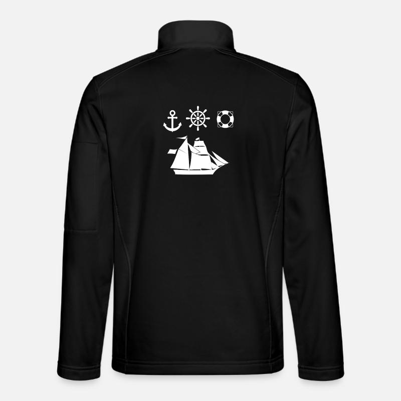 Sail - Unisex Softshell Jacket - black