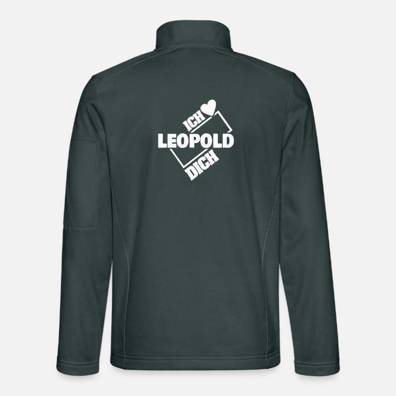Cher Léopold Veste en tissu softshell Unisexe