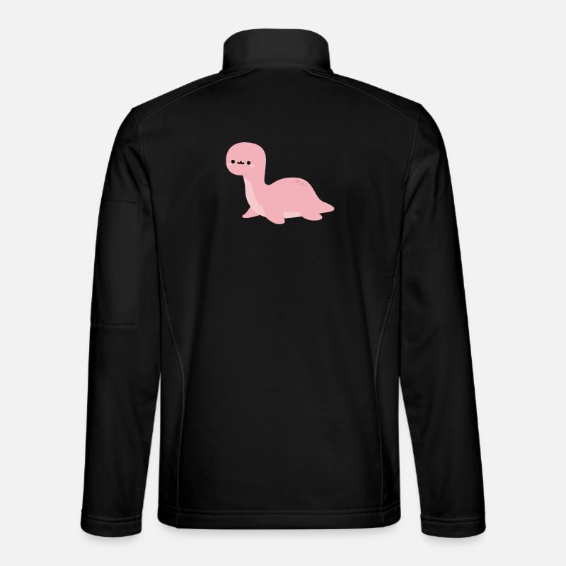 Brontosaurus Harmonica - Veste en tissu softshell Unisexe - noir