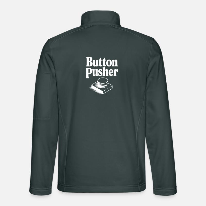 Button Pusher Unisex Softshell Jacket