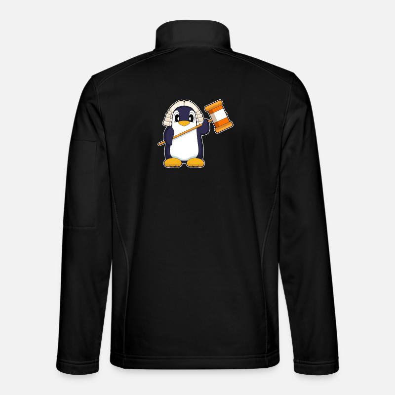 Pinguin Richter Richterhammer - Unisex Softshelljacke - Schwarz