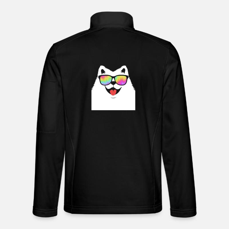 Samoyed - Unisex Softshell Jacket - black