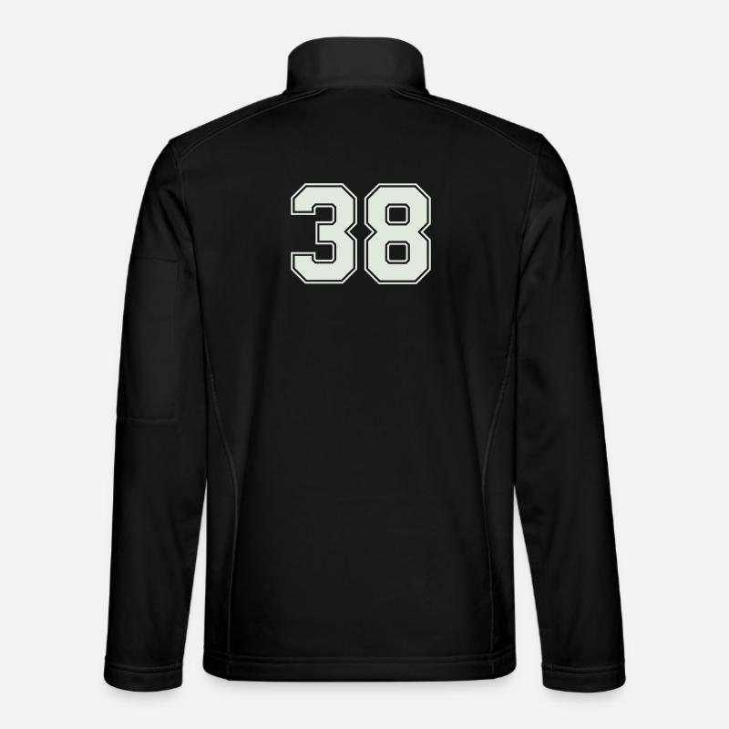 38- - Unisex Softshelljacke - Schwarz