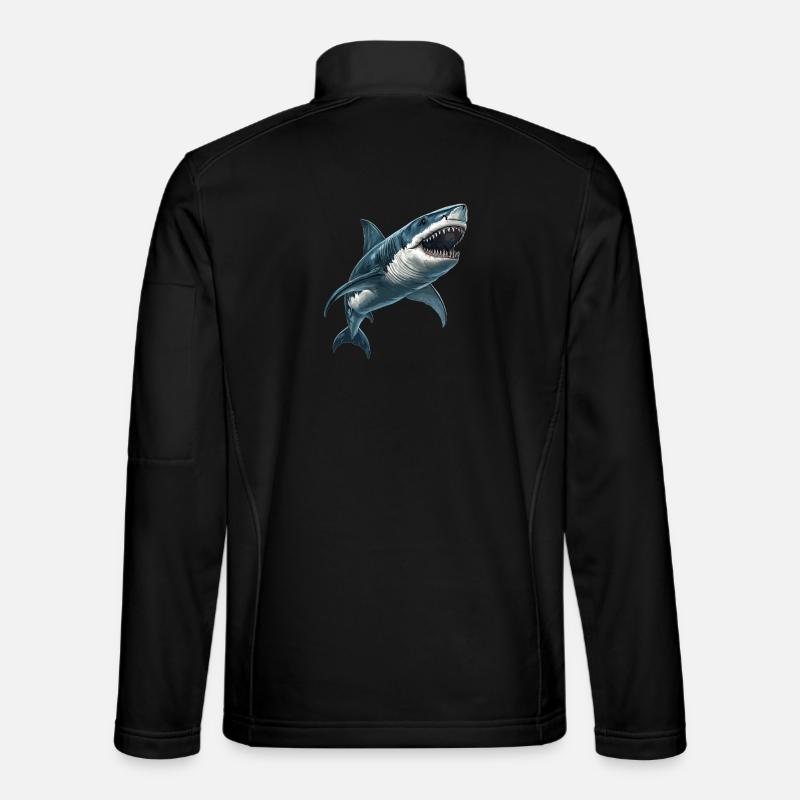 Sharks Shark - Unisex Softshell Jacket - black