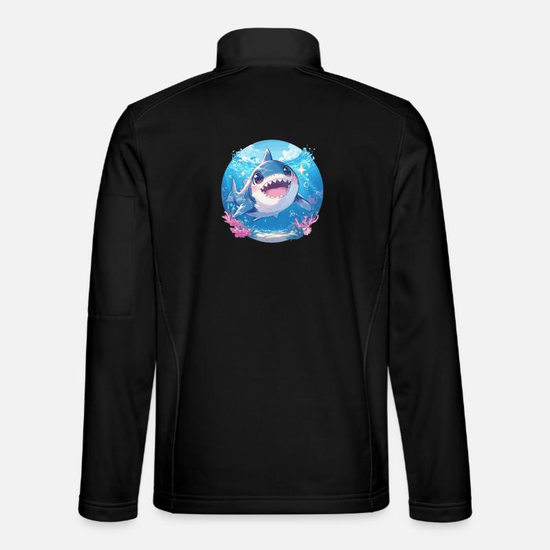 Requins Requin Veste en tissu softshell Unisexe