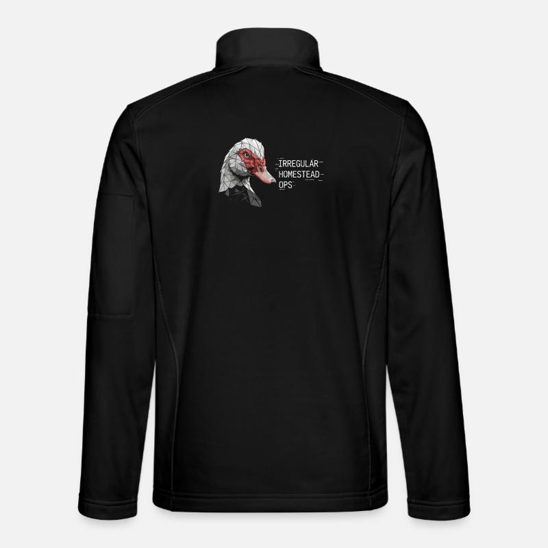 Irregular Homestead Ops - Unisex Softshell Jacket - black