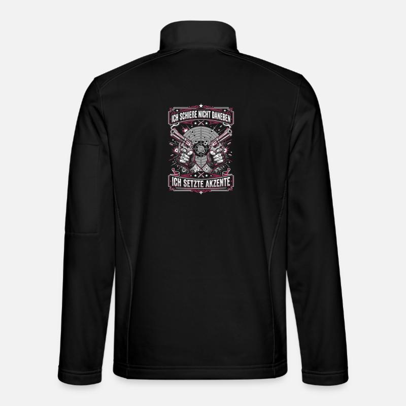 I set the tone - Unisex Softshell Jacket - black
