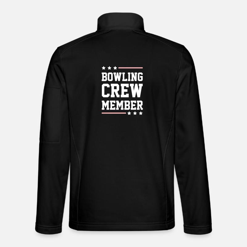 Bowling Crew - Unisex Softshell Jacket - black
