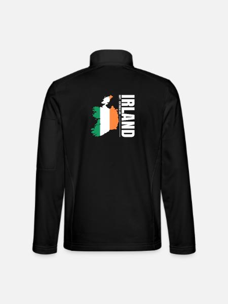 Ireland Emigrate - Unisex Softshell Jacket - black