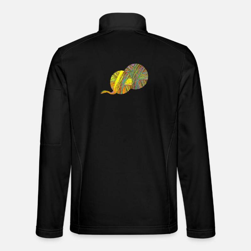 Schneider Handwerk Wolle - Unisex Softshelljacke - Schwarz