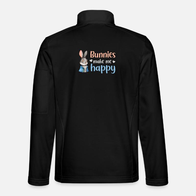 Hase Kaninchen Unisex Softshelljacke
