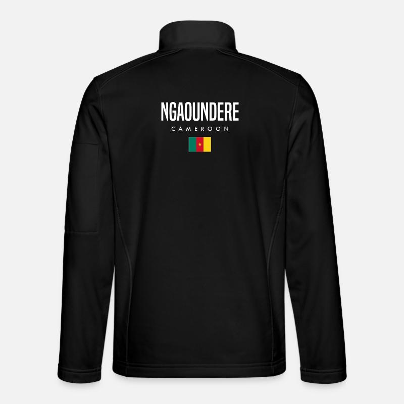 Ngaoundere Cameroon Cameroonian - Unisex Softshell Jacket - black