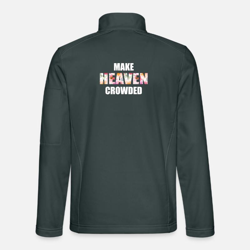 Make Heaven Crowded Glaube Design Unisex Softshelljacke