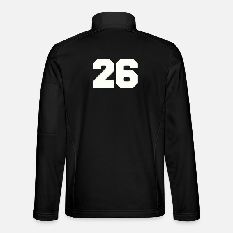 26 - Unisex Softshelljacke - Schwarz