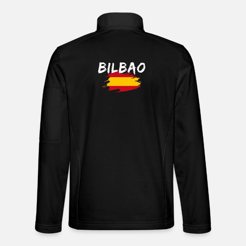Bilbao Spain - Unisex Softshell Jacket - black