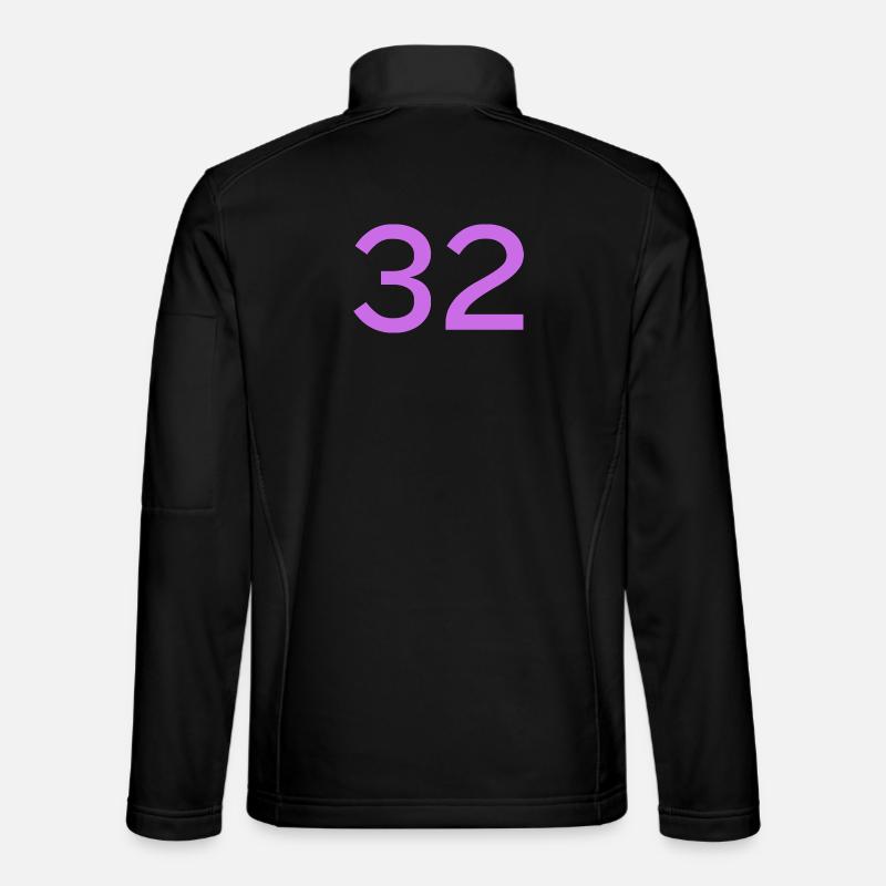 32 - Unisex Softshelljacke - Schwarz
