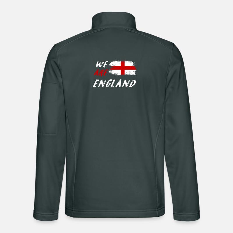 Nous sommes le drapeau de l'Angleterre Veste en tissu softshell Unisexe
