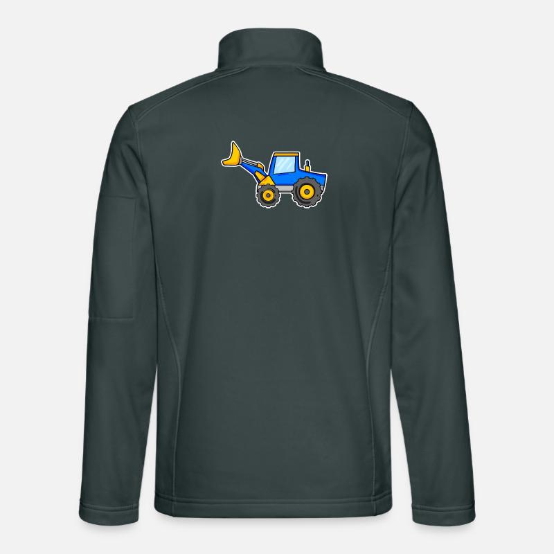Excavatrice Veste en tissu softshell Unisexe