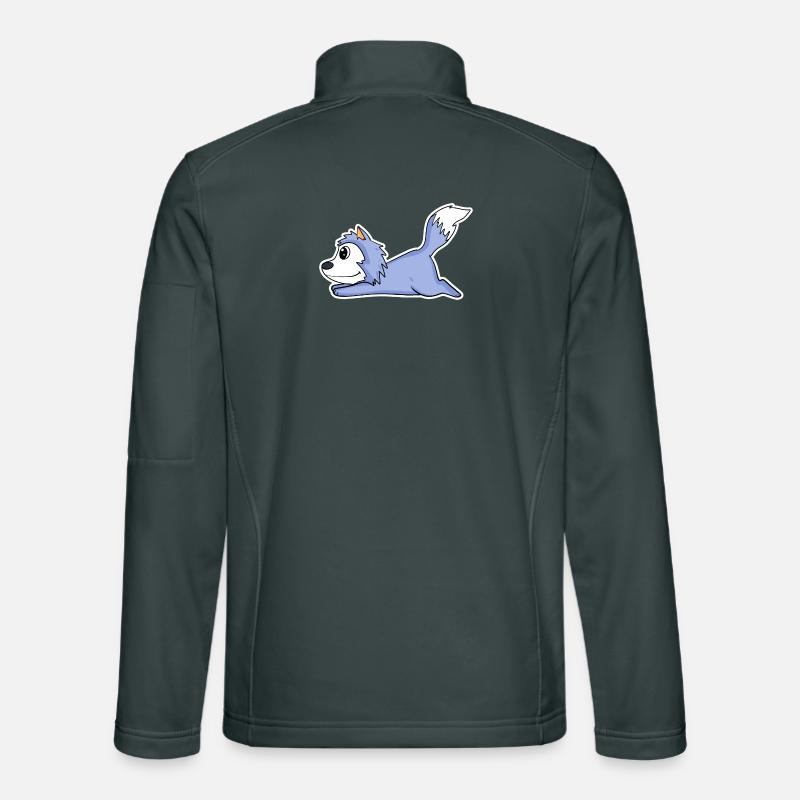 Loup coucheur Veste en tissu softshell Unisexe