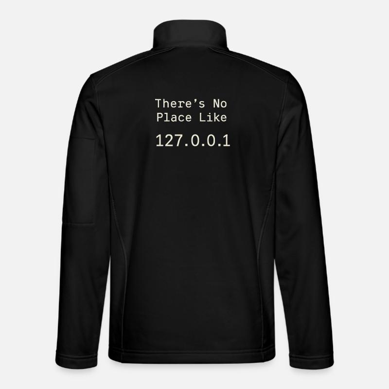 Nothing beats localhost - Unisex Softshell Jacket - black