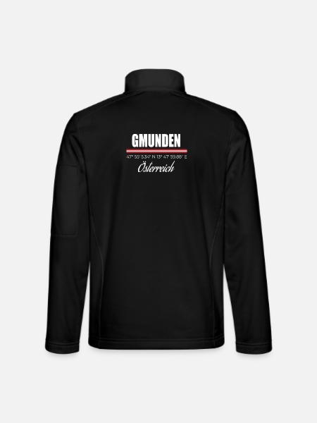 Gmunden - Unisex Softshell Jacket - black