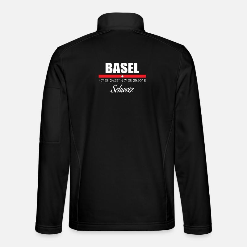 Basel - Unisex Softshell Jacket - black