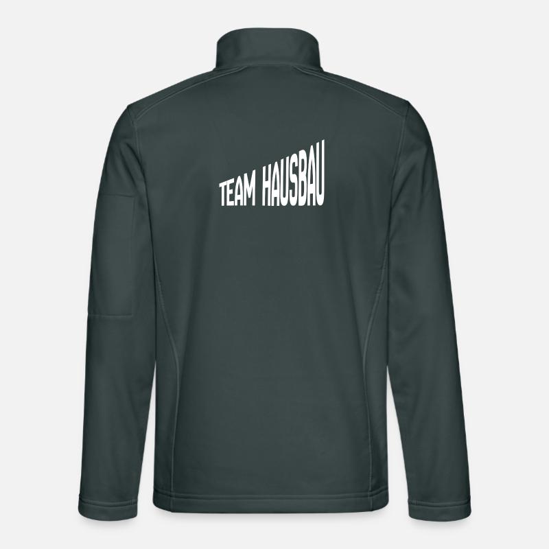 Construction de maisons d’équipe Veste en tissu softshell Unisexe
