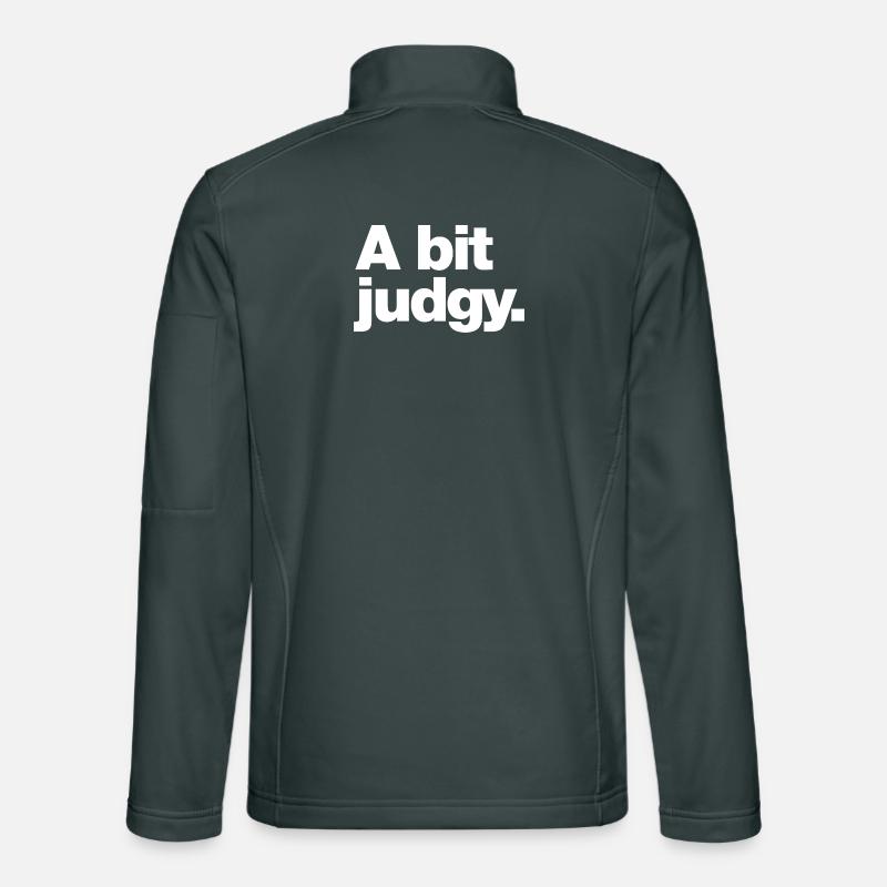 A bit judgy Unisex Softshell Jacket