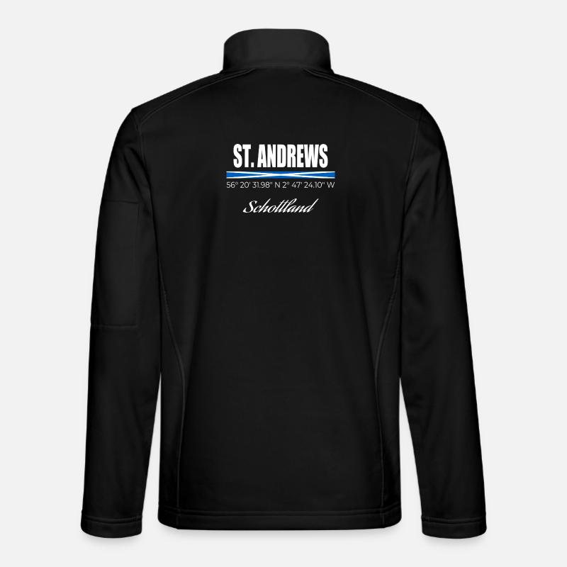 St. Andrews - Unisex Softshelljacke - Schwarz